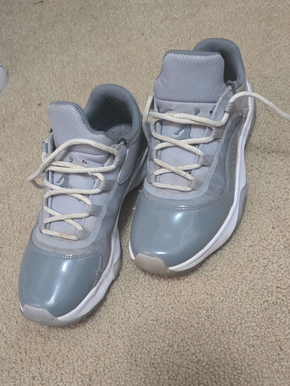 Grey Jordan's Athletic Sneakers - Lightweight Everyday Shoe